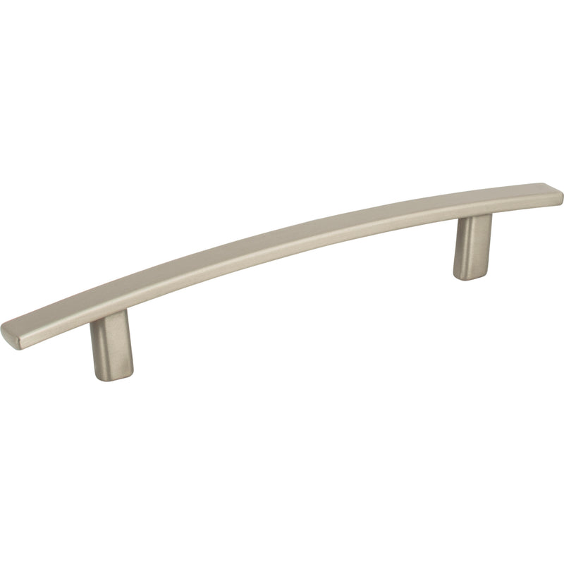 Curved Line Pull 5 1/16 Inch (c-c) Brushed Nickel