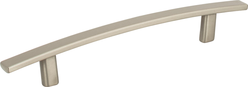 Curved Line Pull 5 1/16 Inch (c-c) Brushed Nickel