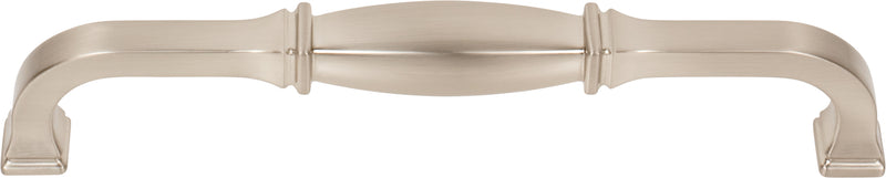 160 mm Center-to-Center Satin Nickel Audrey Cabinet Pull