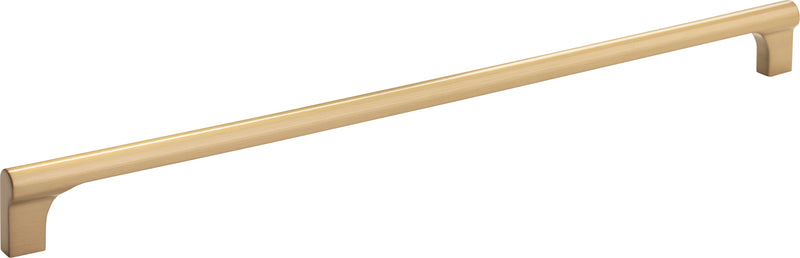 Whittier Pull 12 Inch (c-c) Warm Brass