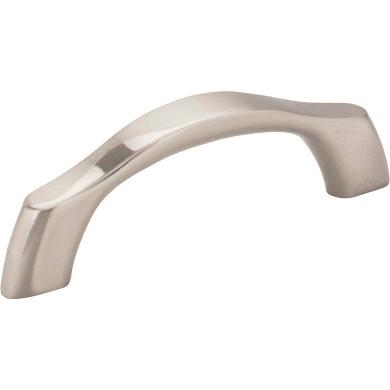 3" Center-to-Center Satin Nickel Aiden Cabinet Pull