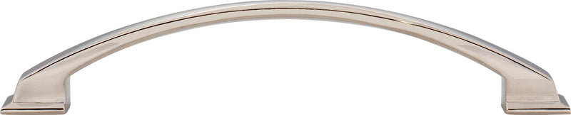 160 mm Center-to-Center Polished Nickel Arched Roman Cabinet Pull