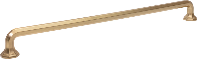 Elizabeth Appliance Pull 18 Inch Warm Brass