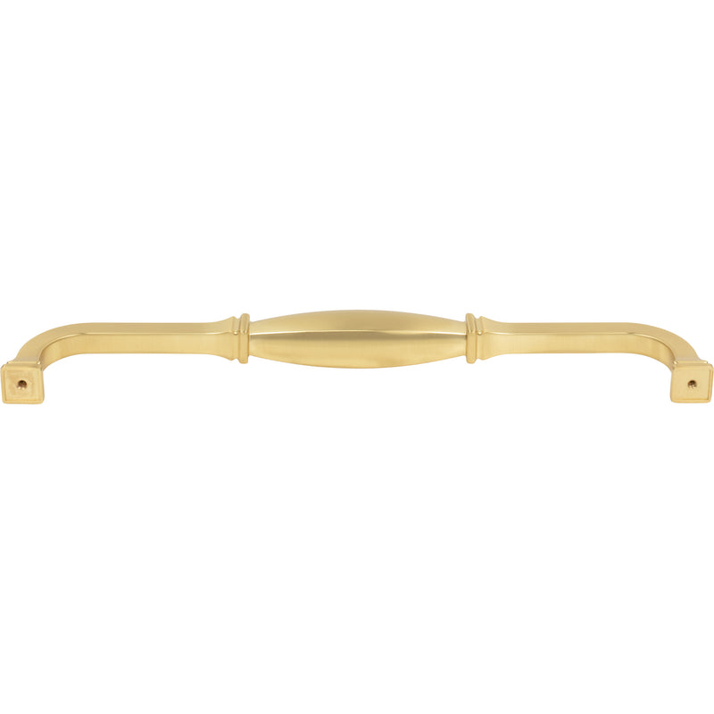 18" Center-to-Center Brushed Gold Audrey Appliance Handle