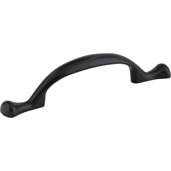 3" Center-to-Center Matte Black Merryville Cabinet Pull