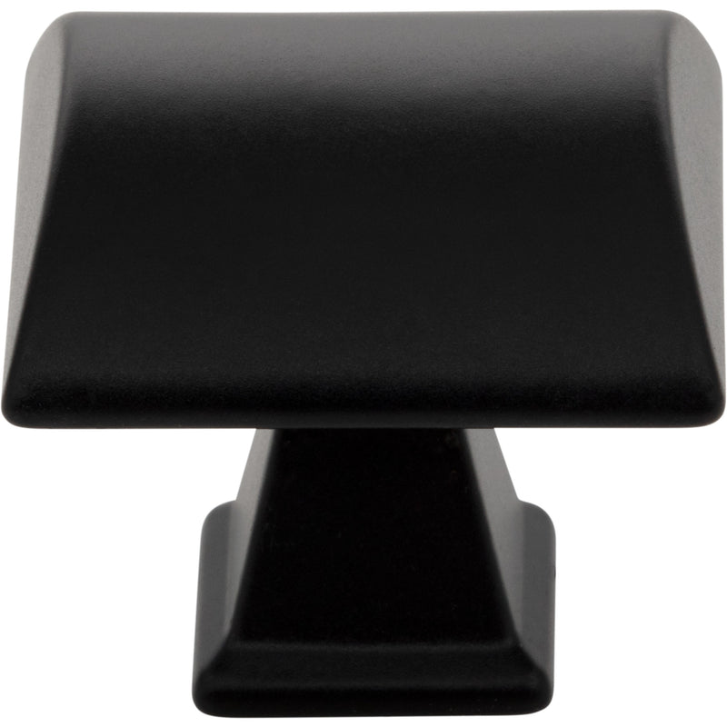 1-1/4" Overall Length  Matte Black Roman Cabinet Knob