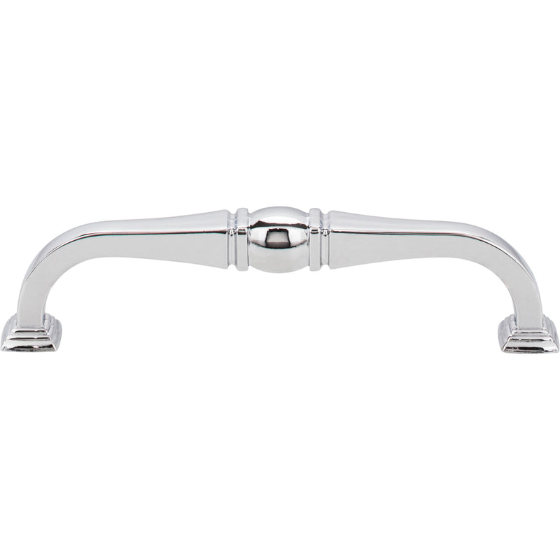 128 mm Center-to-Center Polished Chrome Katharine Cabinet Pull