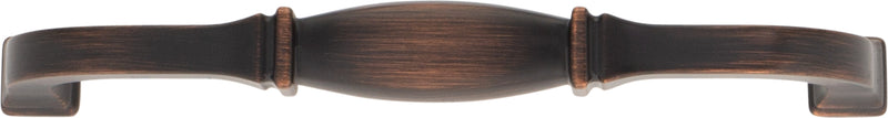 128 mm Center-to-Center Brushed Oil Rubbed Bronze Audrey Cabinet Pull