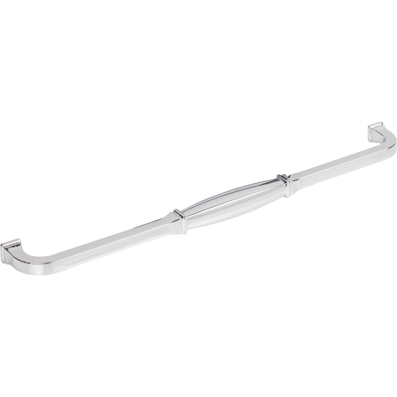 305 mm Center-to-Center Polished Chrome Audrey Cabinet Pull