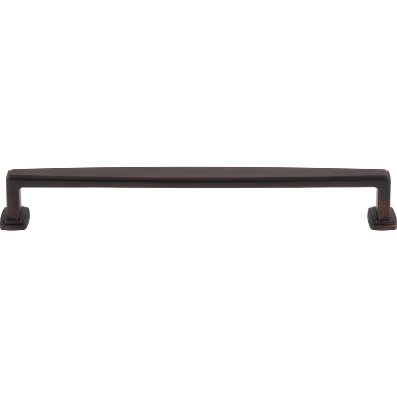 192 mm Center-to-Center Brushed Oil Rubbed Bronze Richard Cabinet Pull