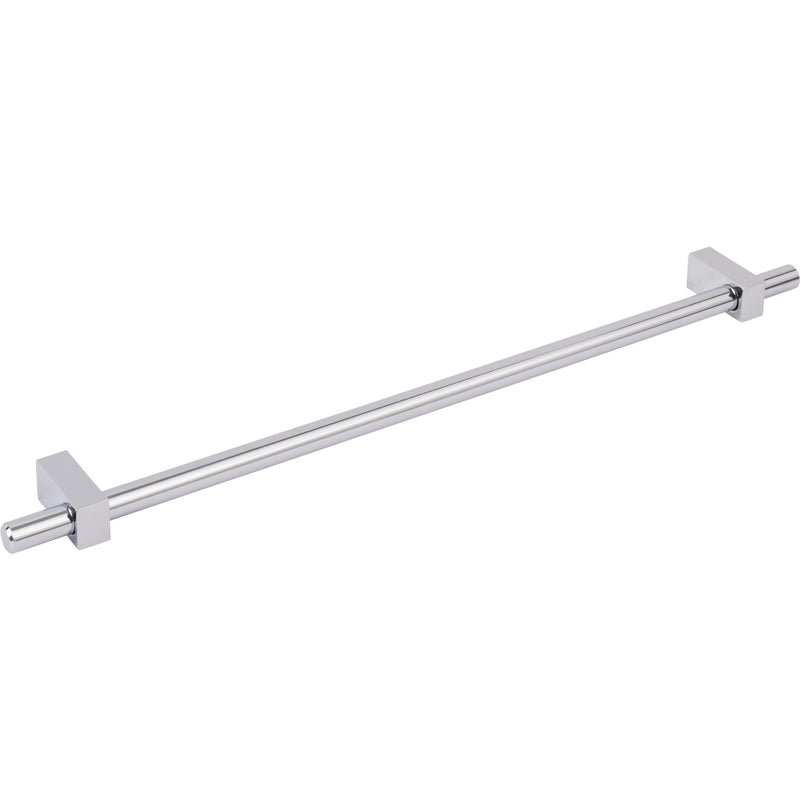 305 mm Center-to-Center Polished Chrome Larkin Cabinet Bar Pull