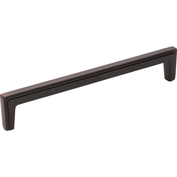 160 mm Center-to-Center Brushed Oil Rubbed Bronze Lexa Cabinet Pull