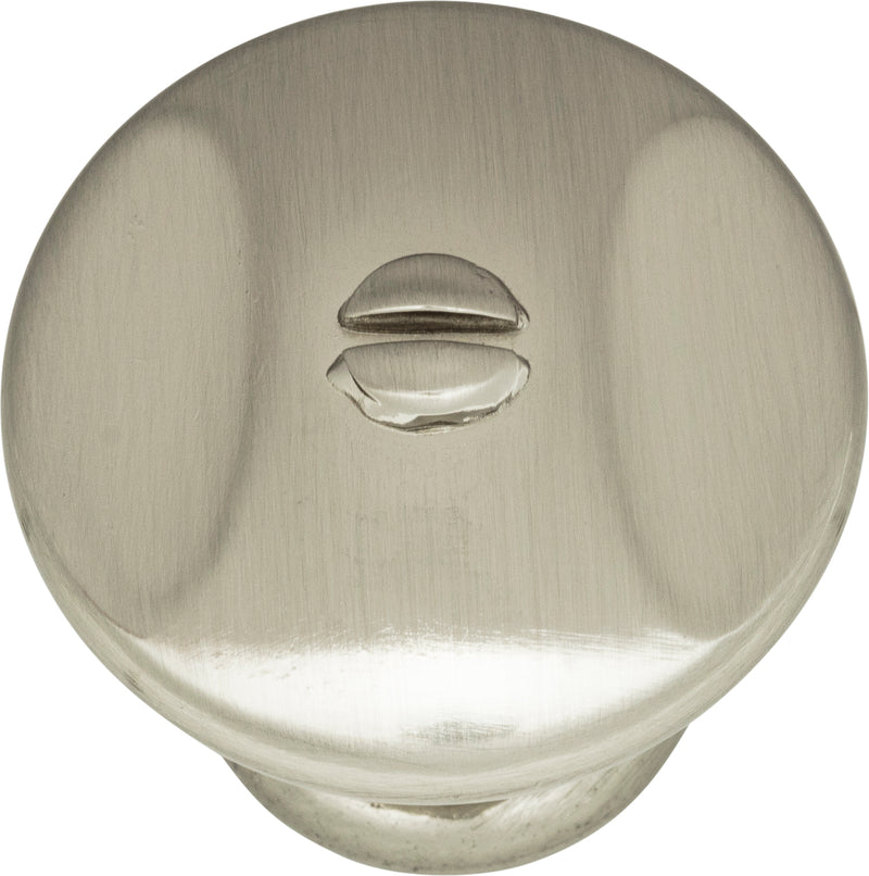 Ergo Knob 1 3/8 Inch Brushed Nickel