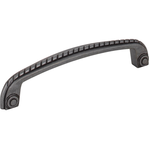 128 mm Center-to-Center Gun Metal Rope Rhodes Cabinet Pull