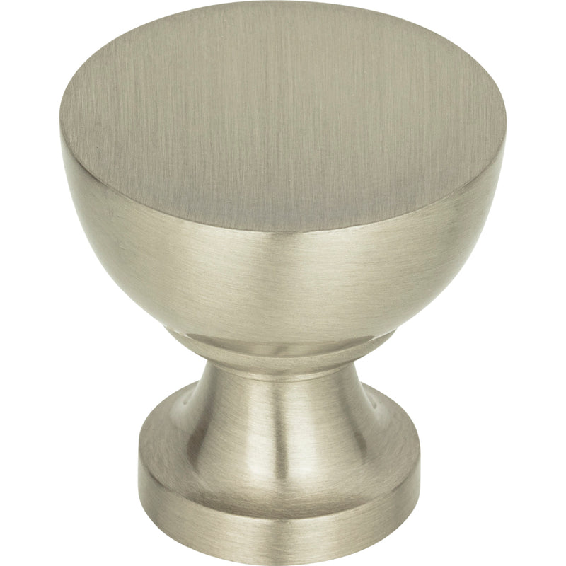 Shelley Round Knob 1 1/4 Inch Brushed Nickel