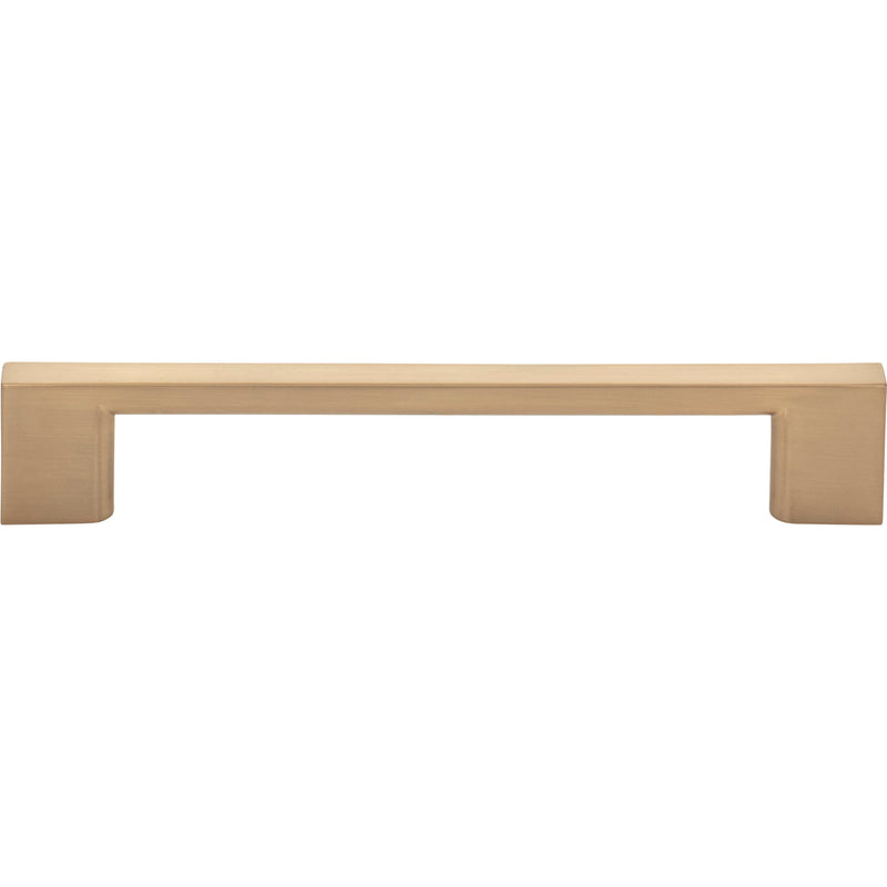 128 mm Center-to-Center Satin Bronze Square Sutton Cabinet Bar Pull