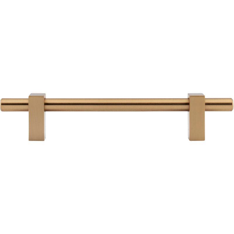 128 mm Center-to-Center Satin Bronze Larkin Cabinet Bar Pull