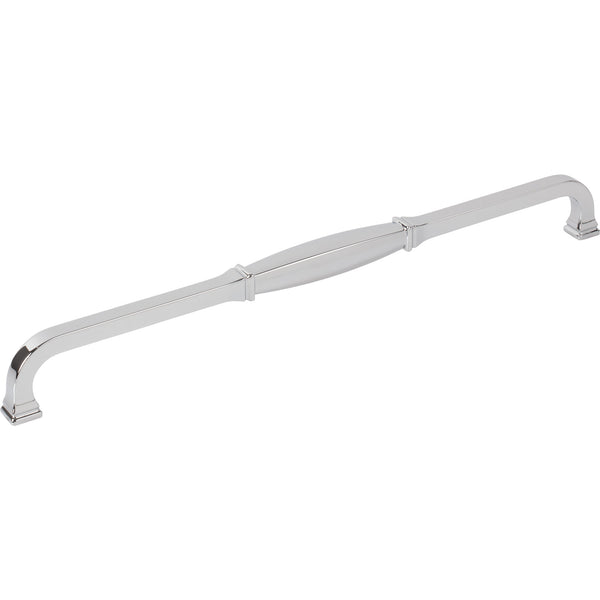 305 mm Center-to-Center Polished Chrome Audrey Cabinet Pull