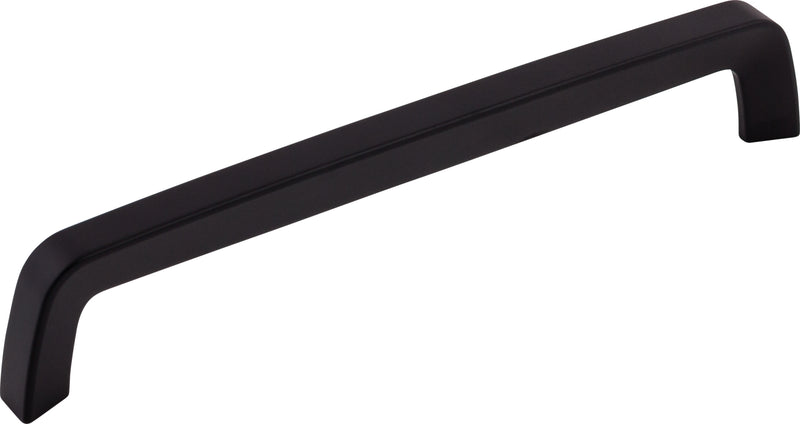 Tapered Bar Pull 7 9/16 Inch (c-c) Flat Black