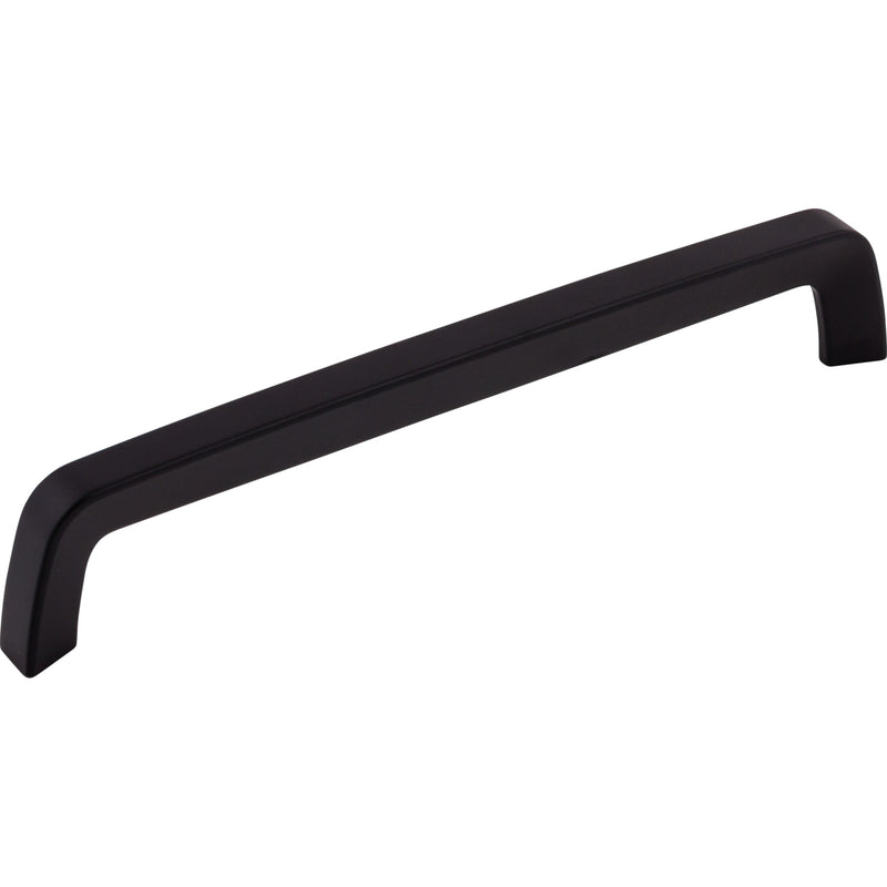 Tapered Bar Pull 7 9/16 Inch (c-c) Flat Black