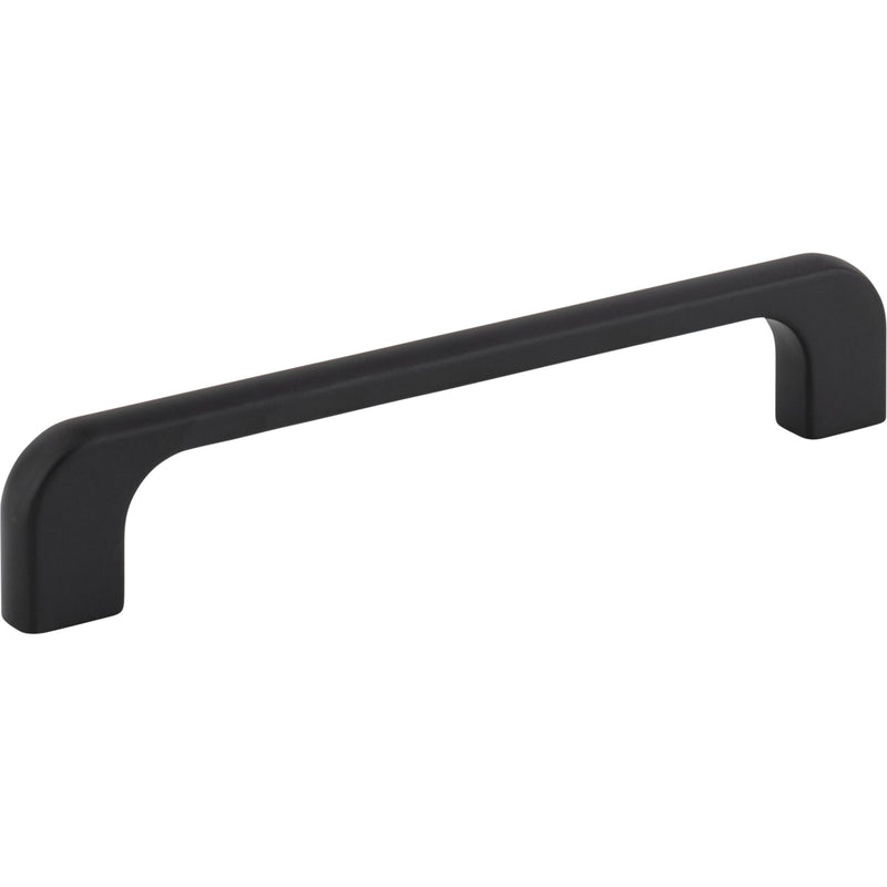 128 mm Center-to-Center Matte Black Alvar Cabinet Pull