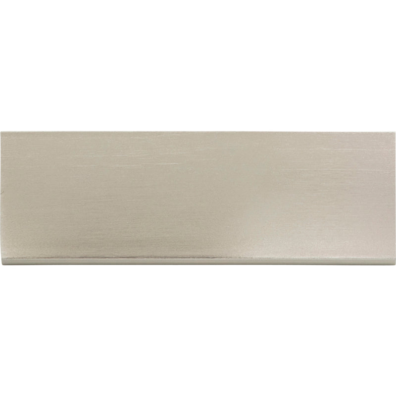 Tab Edge Pull 4 5/16 Inch (c-c) Brushed Nickel