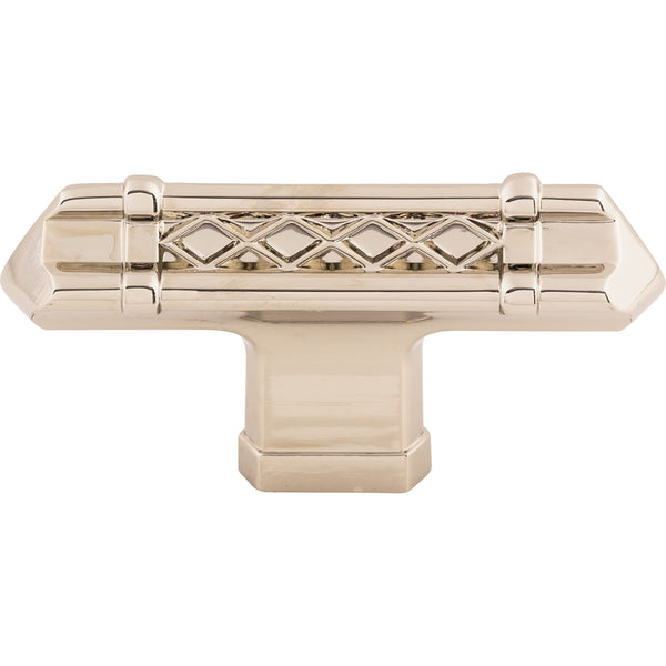 Tower Bridge T-Handle 2 5/8 Inch Polished Nickel