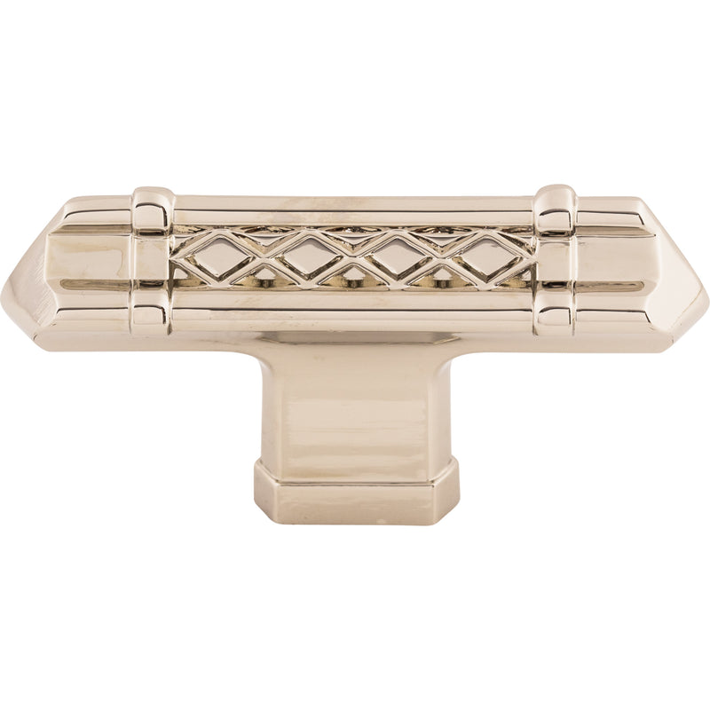 Tower Bridge T-Handle 2 5/8 Inch Polished Nickel