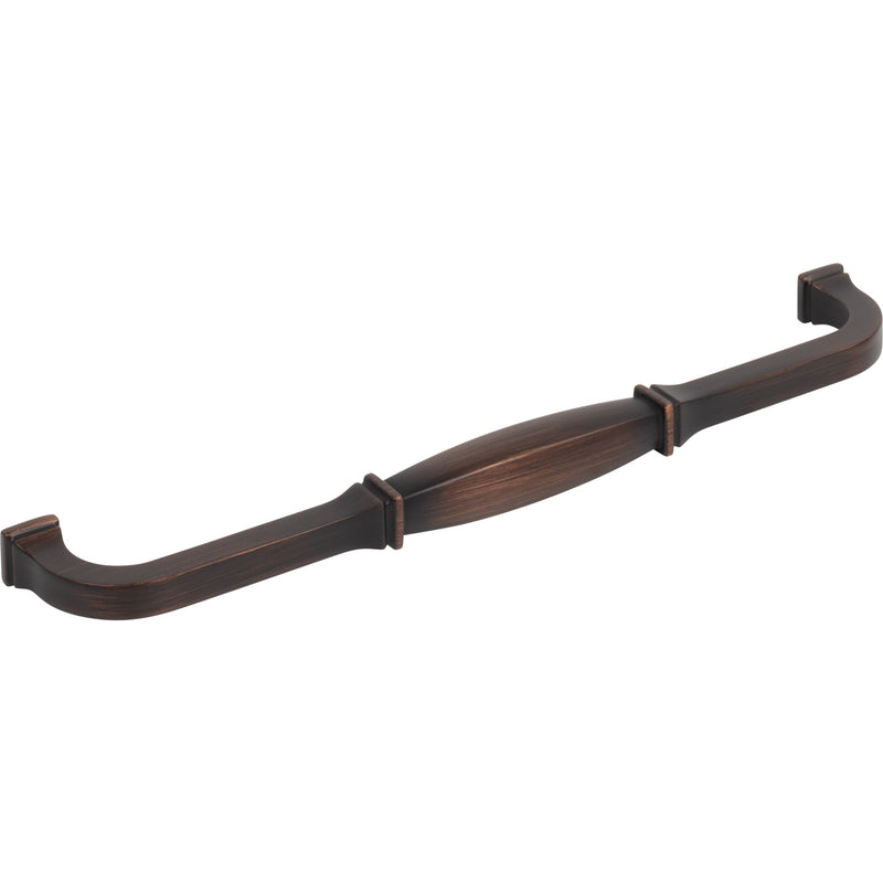 224 mm Center-to-Center Brushed Oil Rubbed Bronze Audrey Cabinet Pull