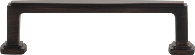 96 mm Center-to-Center Brushed Oil Rubbed Bronze Richard Cabinet Pull