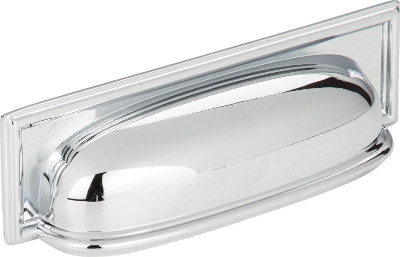 Campaign Rope Cup Pull 3 3/4 Inch (c-c) Polished Chrome