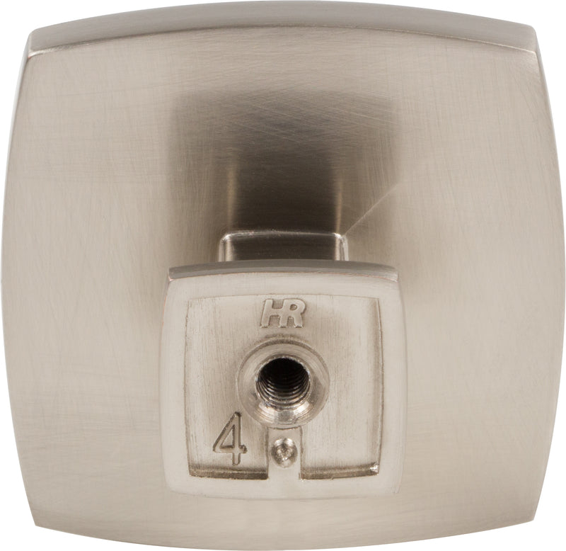 1-3/4" Overall Length Satin Nickel Square Renzo Cabinet Knob