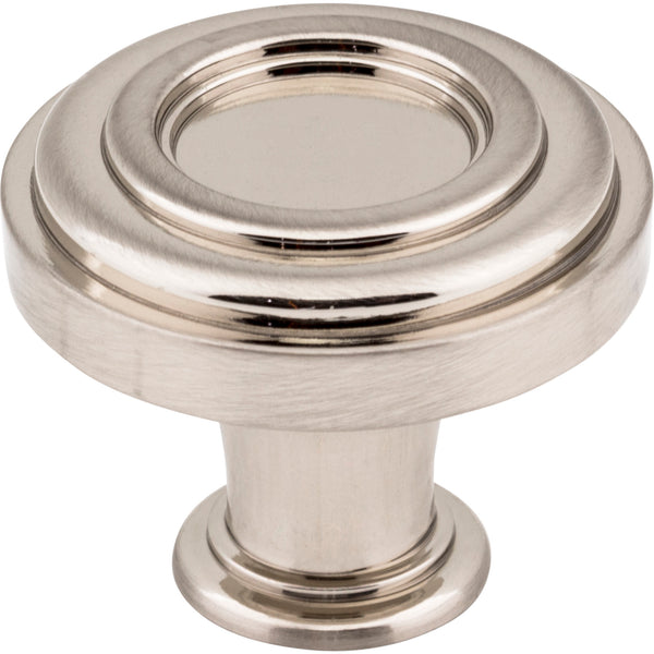 1-3/8" Diameter Satin Nickel Ring Lafayette Cabinet Knob