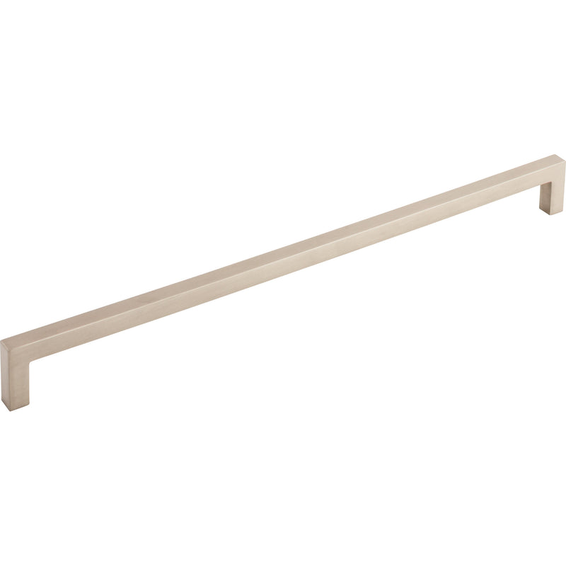 Square Bar Pull 17 5/8 Inch (c-c) Brushed Satin Nickel