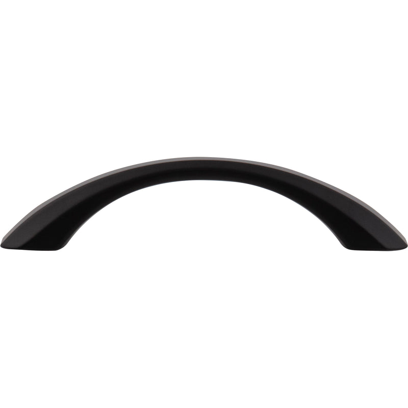 96 mm Center-to-Center Matte Black Wheeler Cabinet Pull