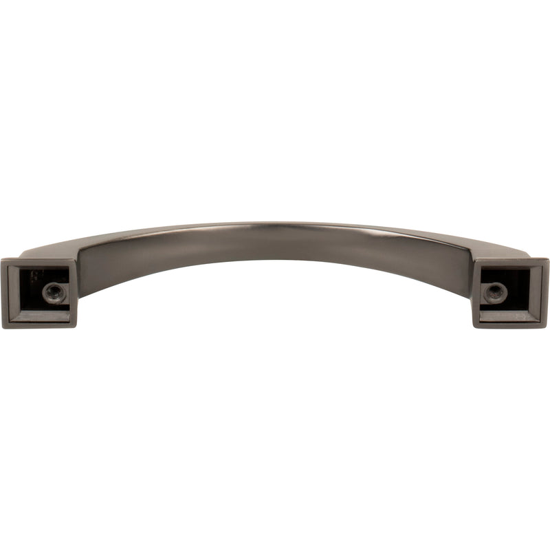 128 mm Center-to-Center Brushed Pewter Arched Roman Cabinet Pull