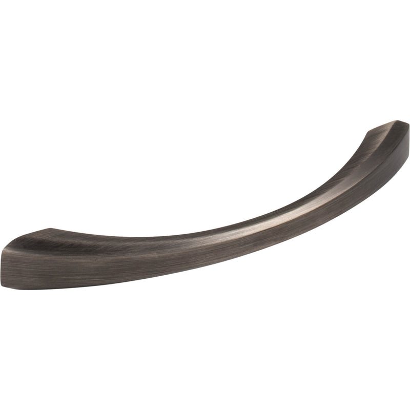 128 mm Center-to-Center Brushed Pewter Wheeler Cabinet Pull