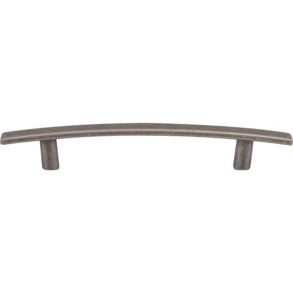 Curved Line Pull 5 1/16 Inch (c-c) Pewter