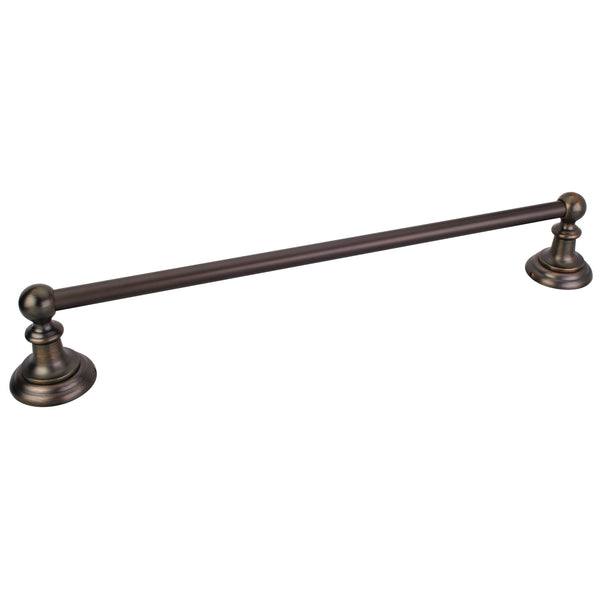 Fairview Brushed Oil Rubbed Bronze 18" Single Towel Bar - Retail Packaged