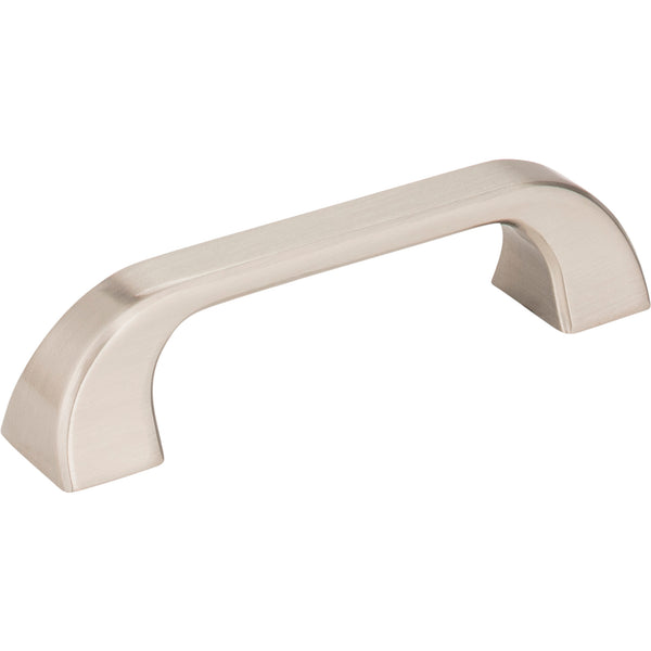 96 mm Center-to-Center Satin Nickel Square Marlo Cabinet Pull