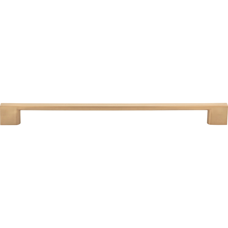 256 mm Center-to-Center Satin Bronze Square Sutton Cabinet Bar Pull