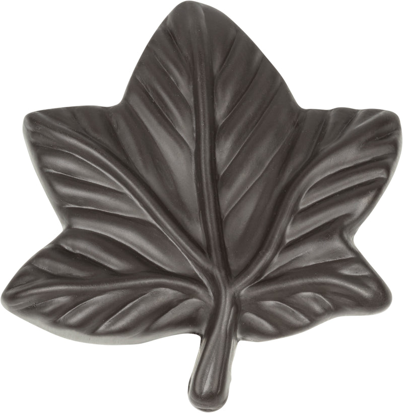 Vineyard Leaf Knob 2 Inch Aged Bronze