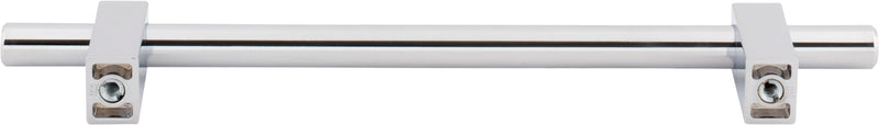 160 mm Center-to-Center Polished Chrome Larkin Cabinet Bar Pull