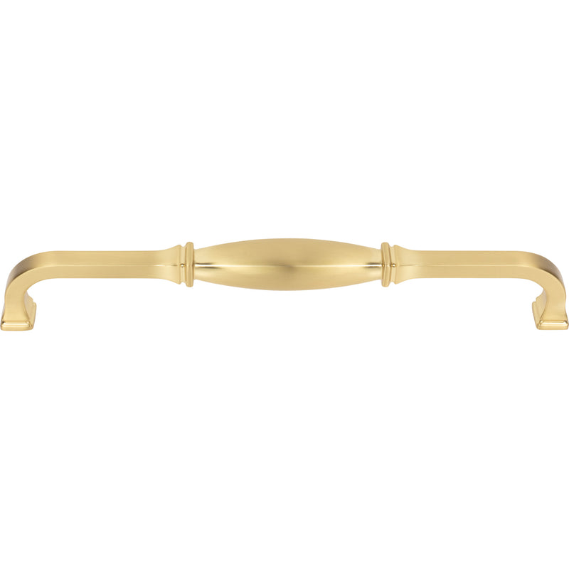 18" Center-to-Center Brushed Gold Audrey Appliance Handle