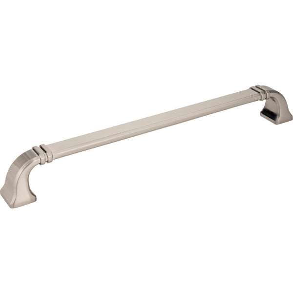 12" Center-to-Center Satin Nickel Ella Appliance Handle