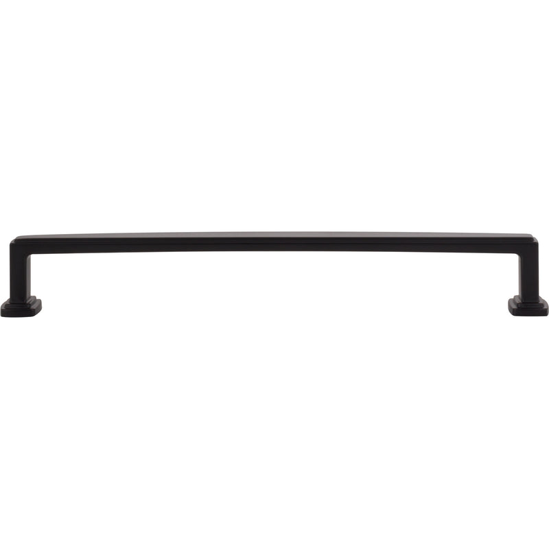 192 mm Center-to-Center Matte Black Richard Cabinet Pull