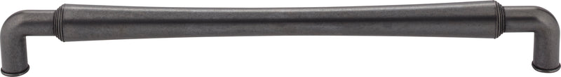 12" Center-to-Center Gun Metal Barrel Bremen 2 Appliance Handle