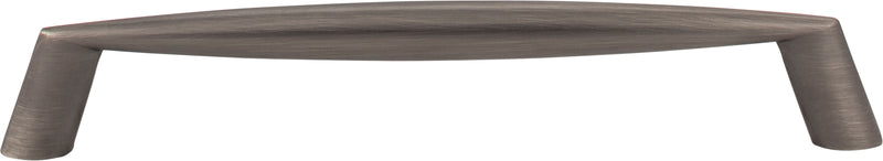 160 mm Center-to-Center Brushed Pewter Zachary Cabinet Pull