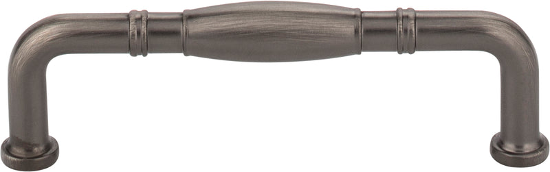 96 mm Center-to-Center Brushed Pewter Durham Cabinet Pull