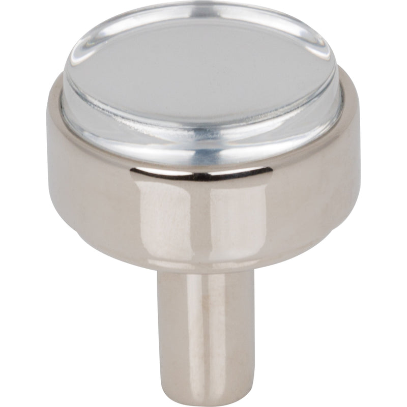 1-1/8" Diameter Polished Nickel Carmen Cabinet Knob